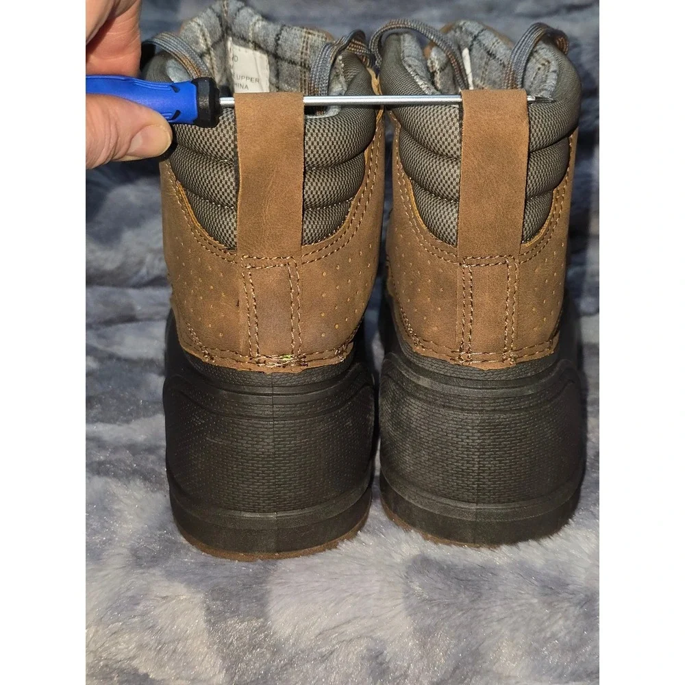 NEW Magellan Outdoors Mens All Weather Duck Boots Brown‎ Waterproof  Size 13